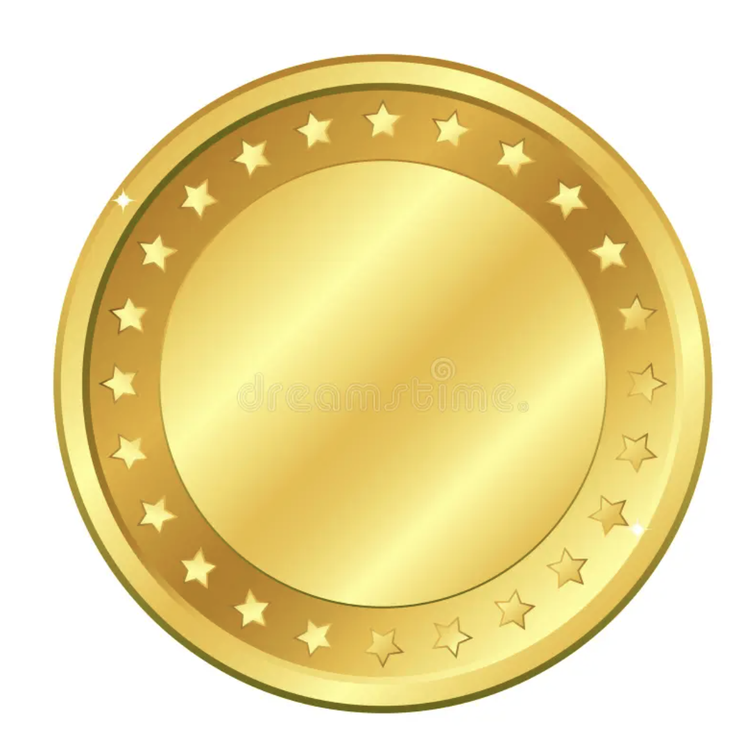 1900 1$ Gold Rare Coin